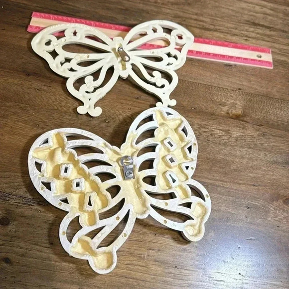 Vintage Home Interior Wall Hanging HomCo Butterflies Home Decorations Accents - Picture 6 of 10